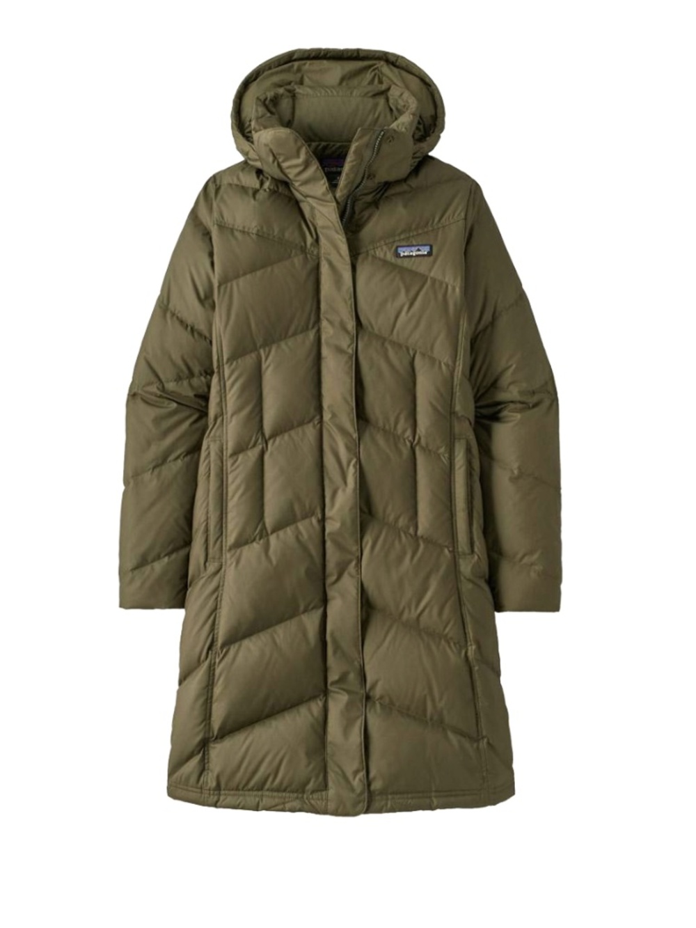 Patagonia Down Parka Women's XL Basin Green